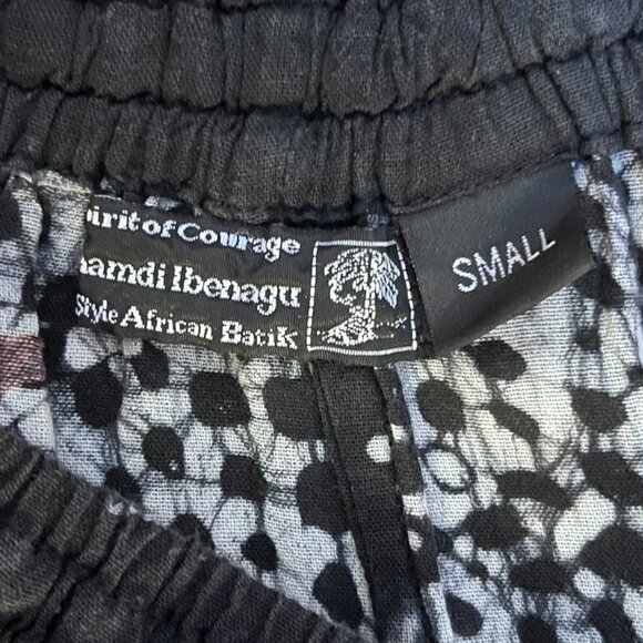 Nnamdi Ibenagu Spirit of Courage old style African tie die skirt small - Picture 8 of 8